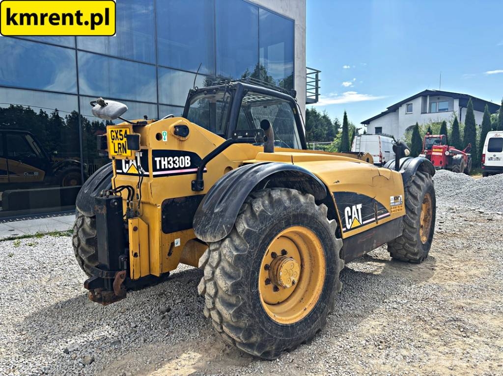 CAT TH330B ŁADOWARKA TELESKOPOWA 2004r. | JCB 531-70, Teleskopické manipulátory