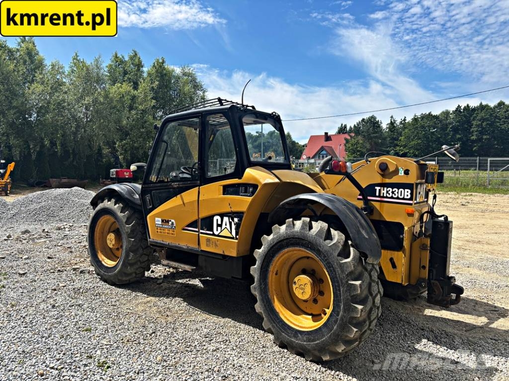 CAT TH330B ŁADOWARKA TELESKOPOWA 2004r. | JCB 531-70, Teleskopické manipulátory