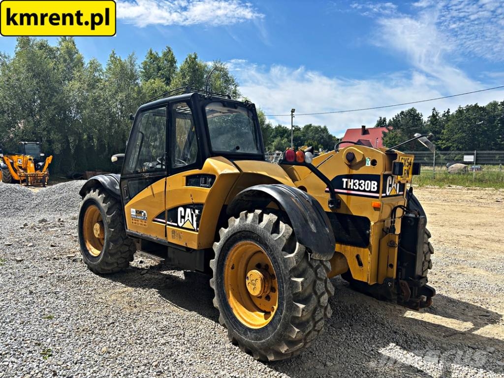CAT TH330B ŁADOWARKA TELESKOPOWA 2004r. | JCB 531-70, Teleskopické manipulátory