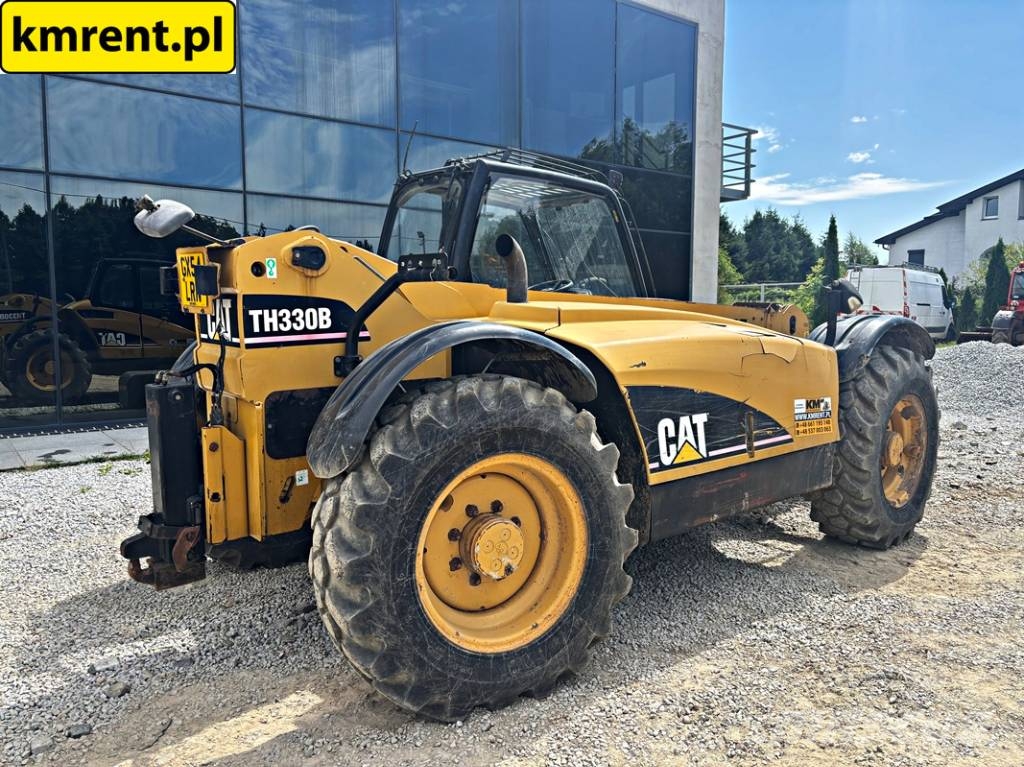 CAT TH330B ŁADOWARKA TELESKOPOWA 2004r. | JCB 531-70, Teleskopické manipulátory