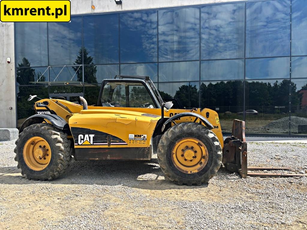 CAT TH330B ŁADOWARKA TELESKOPOWA 2004r. | JCB 531-70, Teleskopické manipulátory