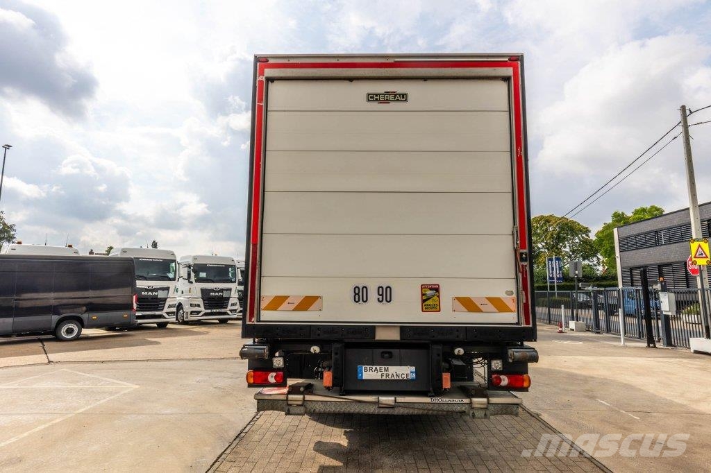 DAF LF55 250+CHEREAU+THERMO KING+DHOLLANDIA 1.5T شاحنات بدرجة حرارة قابلة للضبط