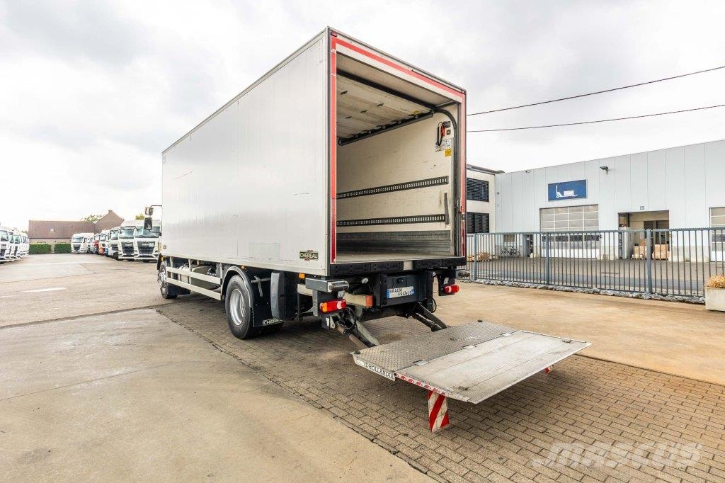 DAF LF55 250+CHEREAU+THERMO KING+DHOLLANDIA 1.5T شاحنات بدرجة حرارة قابلة للضبط
