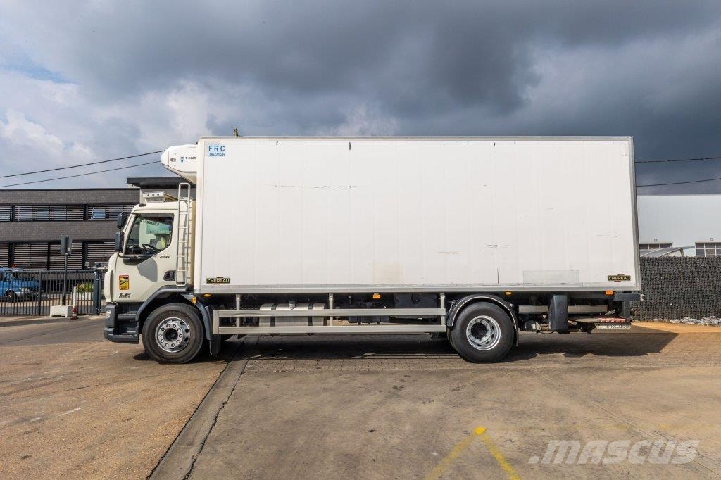 DAF LF55 250+CHEREAU+THERMO KING+DHOLLANDIA 1.5T شاحنات بدرجة حرارة قابلة للضبط