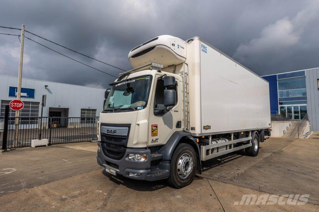 DAF LF55 250+CHEREAU+THERMO KING+DHOLLANDIA 1.5T شاحنات بدرجة حرارة قابلة للضبط