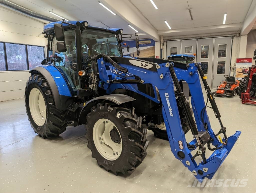 New Holland T5.90 S, Quicke X3S  Omg. lev! Traktori