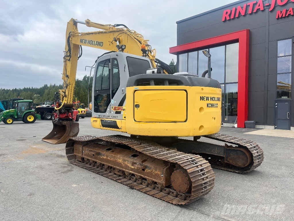 New Holland E 235 B SR / Pyörittäjä, Kauha, Rasvari Crawler excavators