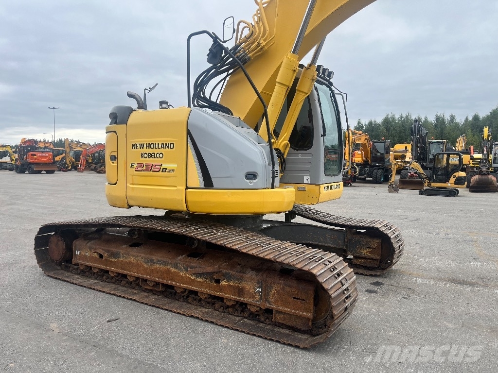New Holland E 235 B SR / Pyörittäjä, Kauha, Rasvari Crawler excavators