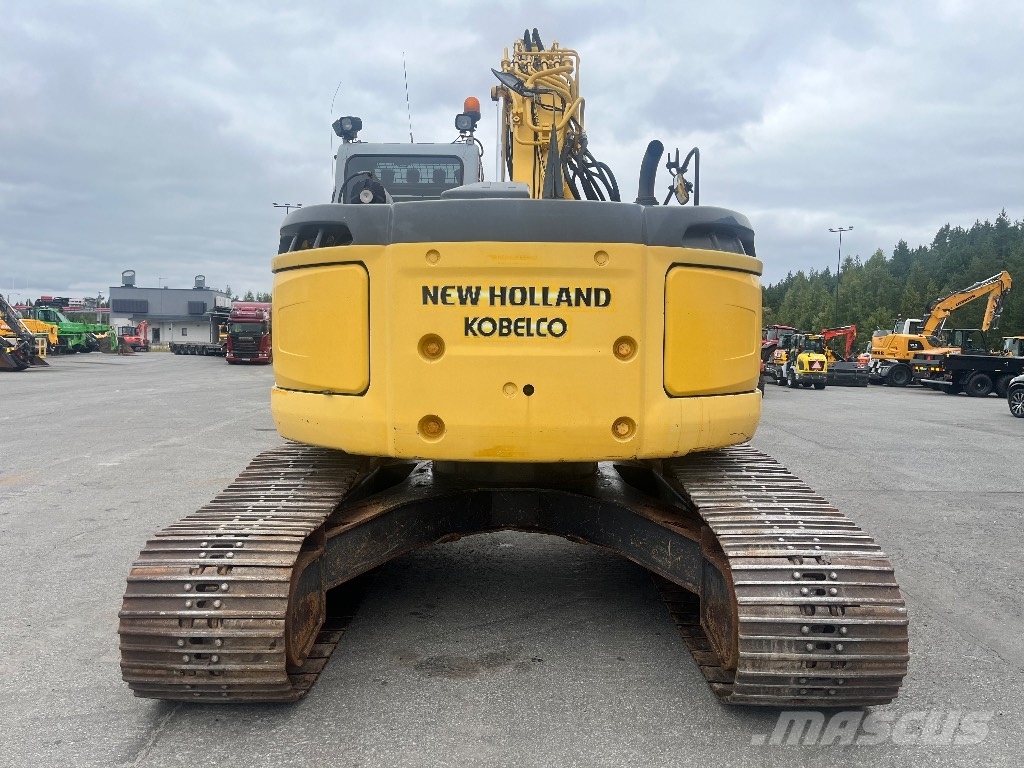 New Holland E 235 B SR / Pyörittäjä, Kauha, Rasvari Crawler excavators