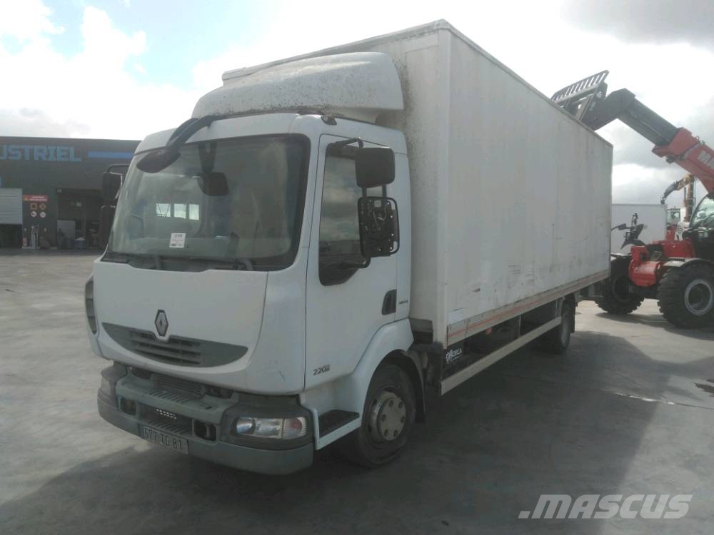 Renault MIDLUM 220 DXI Camiones con caja de remolque