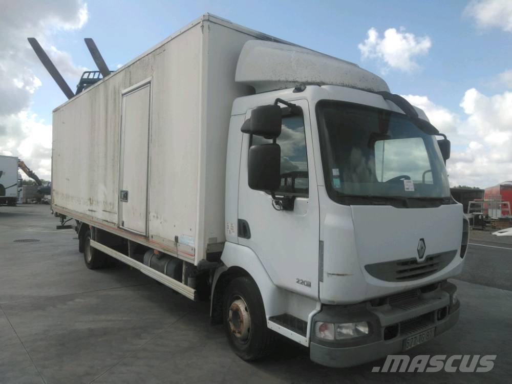Renault MIDLUM 220 DXI Camiones con caja de remolque