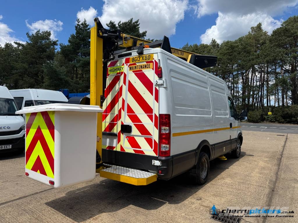 Iveco Daily Versalift ET38 Cherry Picker المنصات الهوائية المثبتة على شاحنة