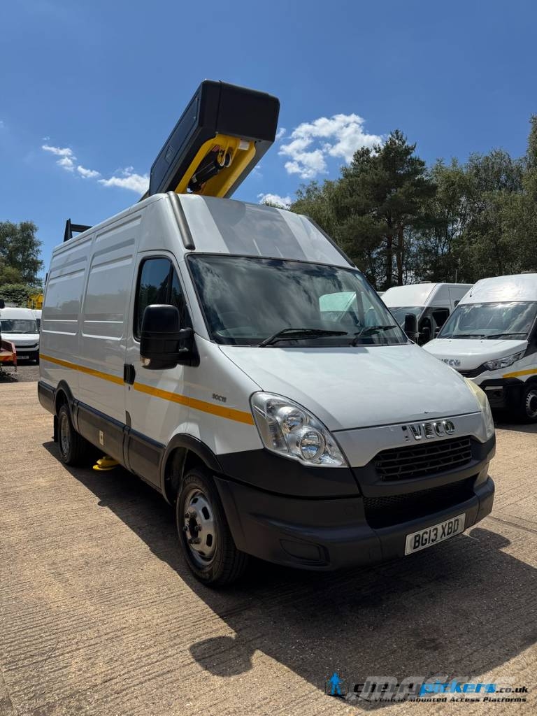 Iveco Daily Versalift ET38 Cherry Picker المنصات الهوائية المثبتة على شاحنة