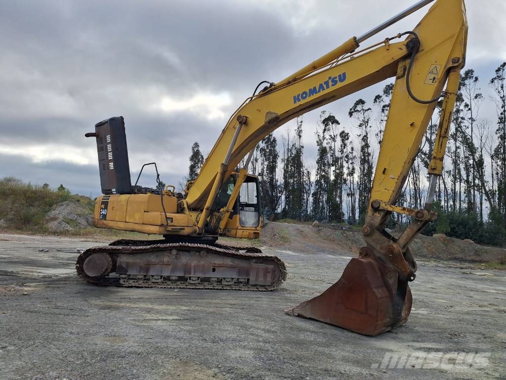 Komatsu PC 340 NLC-7K Rupsgraafmachines