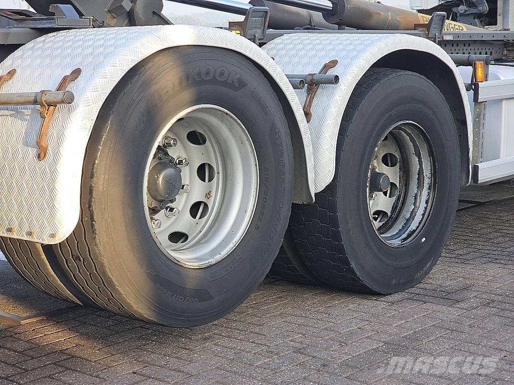 Scania R520 6x2 Hooklift V8! شاحنات الرافعات الخطافية
