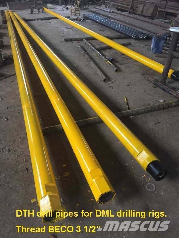 Sollroc DTH drill pipe Tilbehør og reservedele til boreudstyr/borerigge