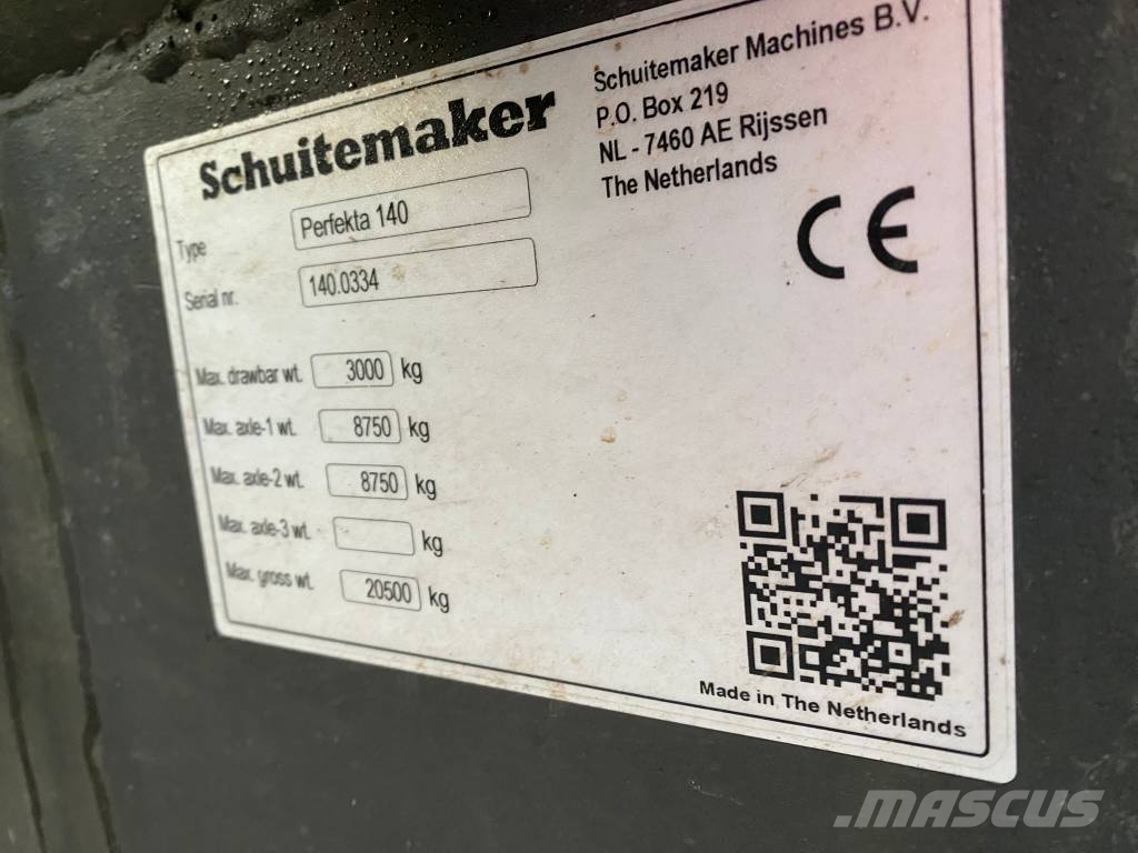 Schuitemaker Perfekta Slurry tankers