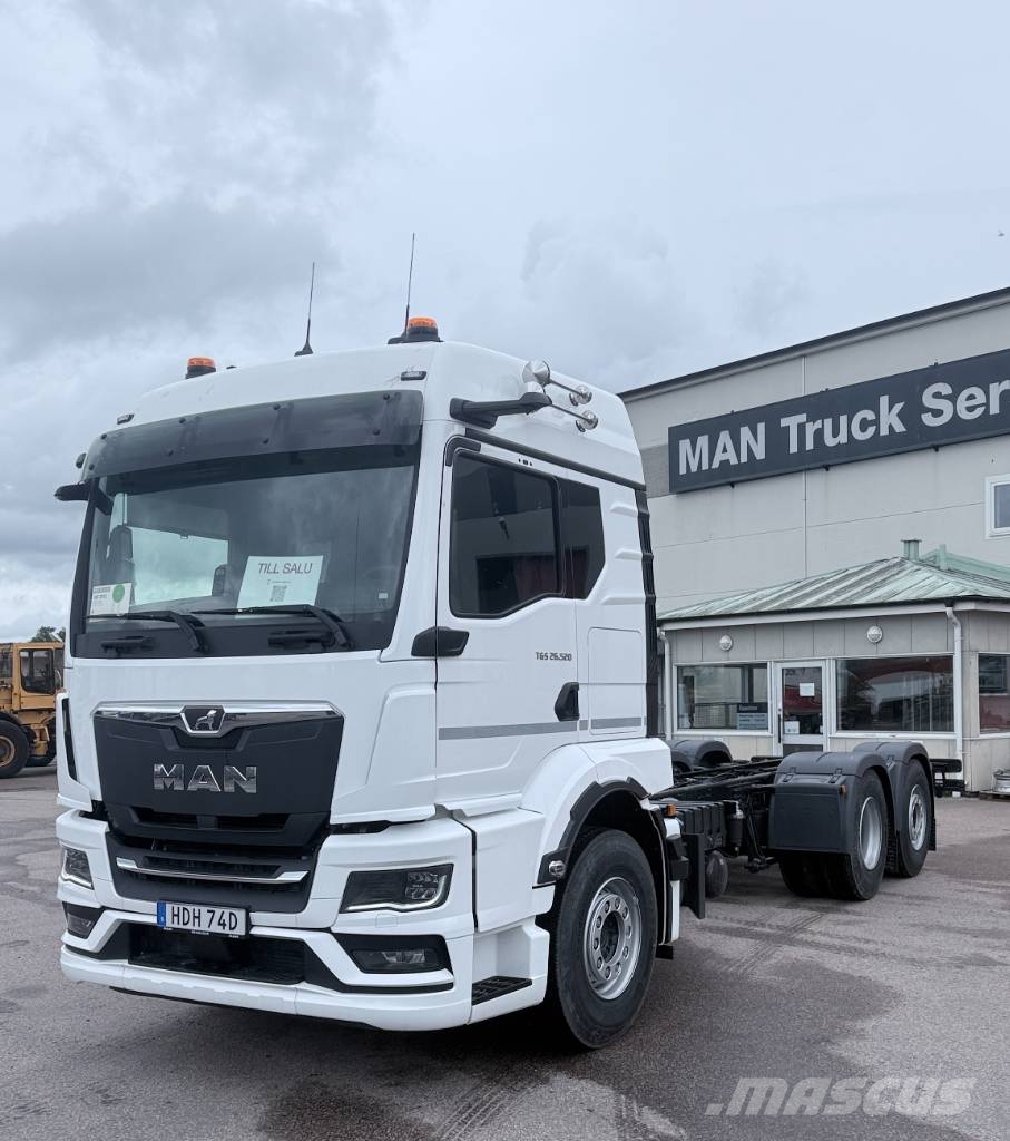 MAN TGS 26.520 BL ADR chassi Camiones con chasís y cabina
