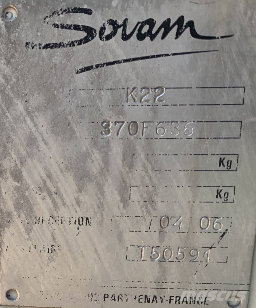 Sovam K22 V-3080 EO Flughafenausrüstung
