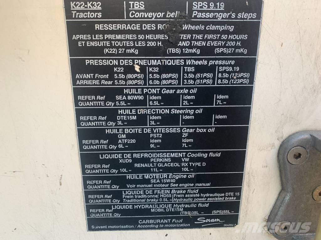 Sovam K22 V-3080 EO Flughafenausrüstung