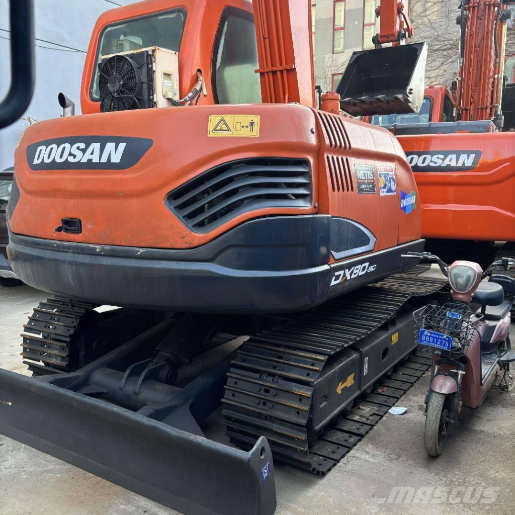 Doosan DX80-9C Mini bagri <7t