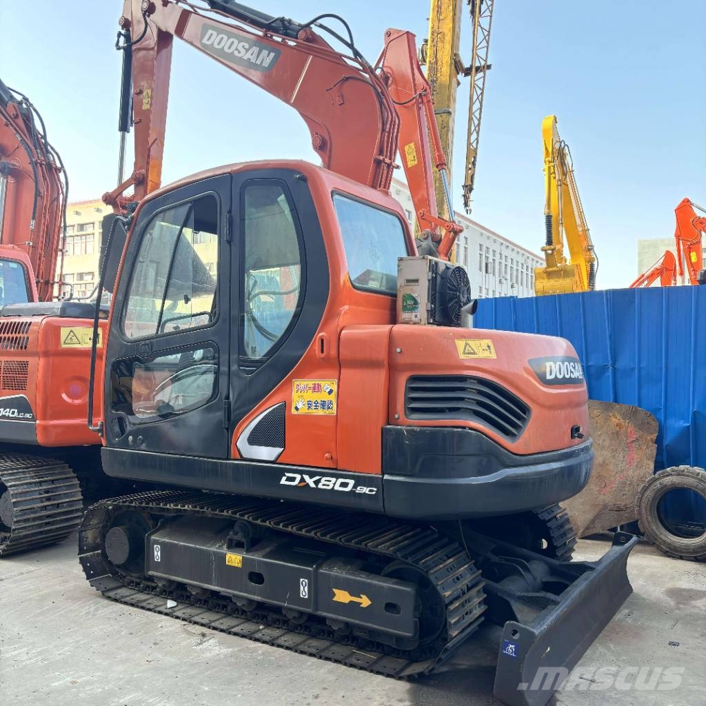 Doosan DX80-9C Mini bagri <7t