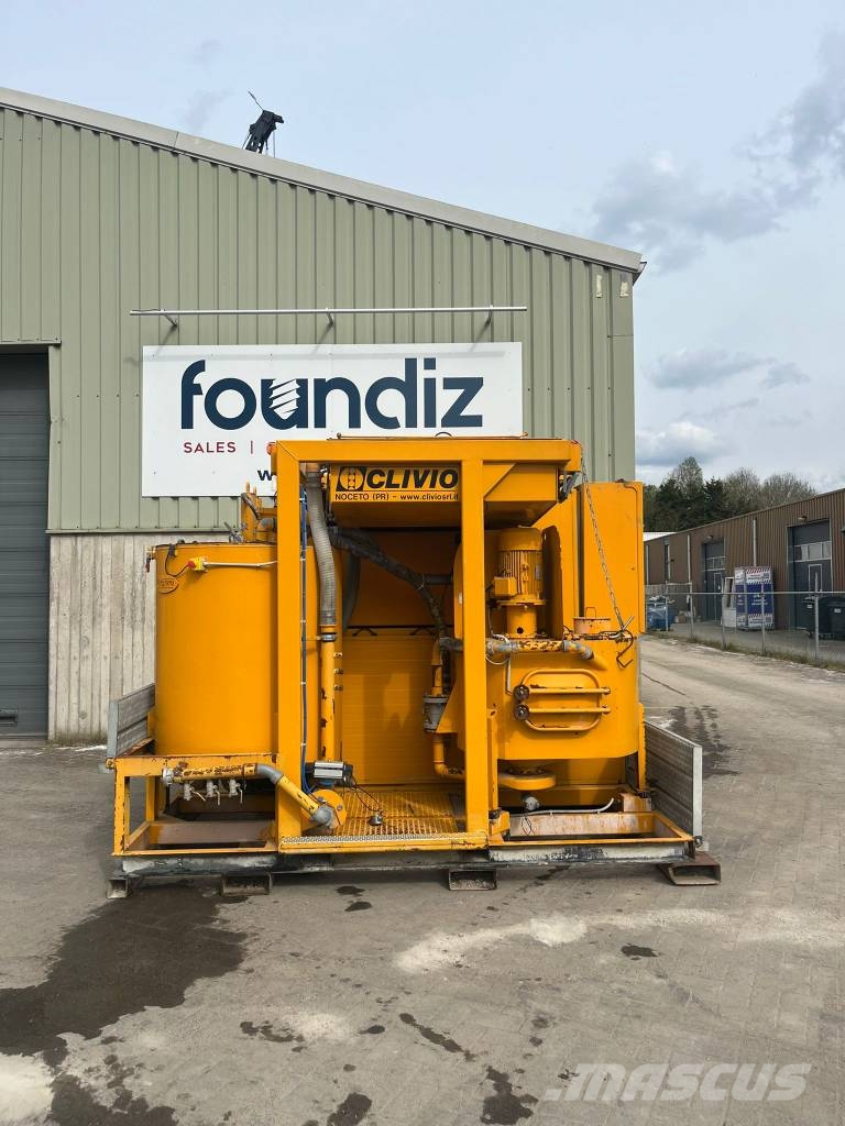 Clivio CLV12 Grout Mixing plant with pump Príslušenstvo a náhradné diely k ​​pilířovým zariadeniam