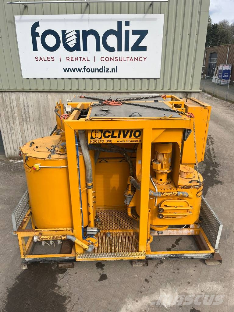 Clivio CLV12 Grout Mixing plant with pump Príslušenstvo a náhradné diely k ​​pilířovým zariadeniam