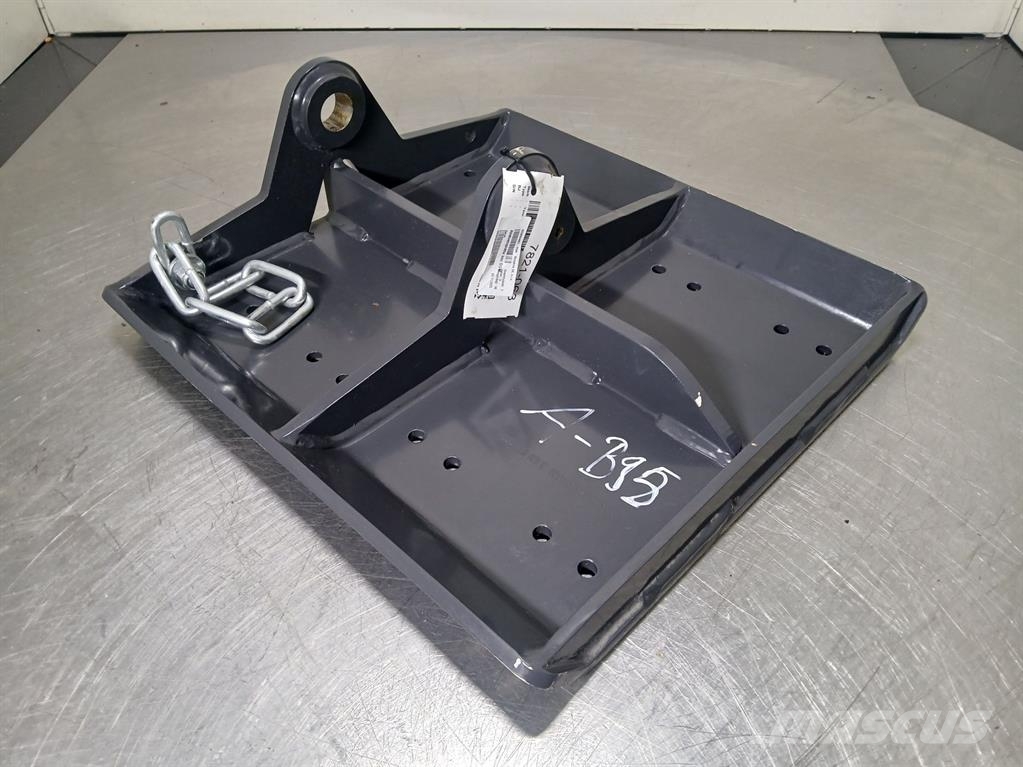 Terex TW95-6238204001/0238204001-Outrigger/Pratzen Chassis and suspension