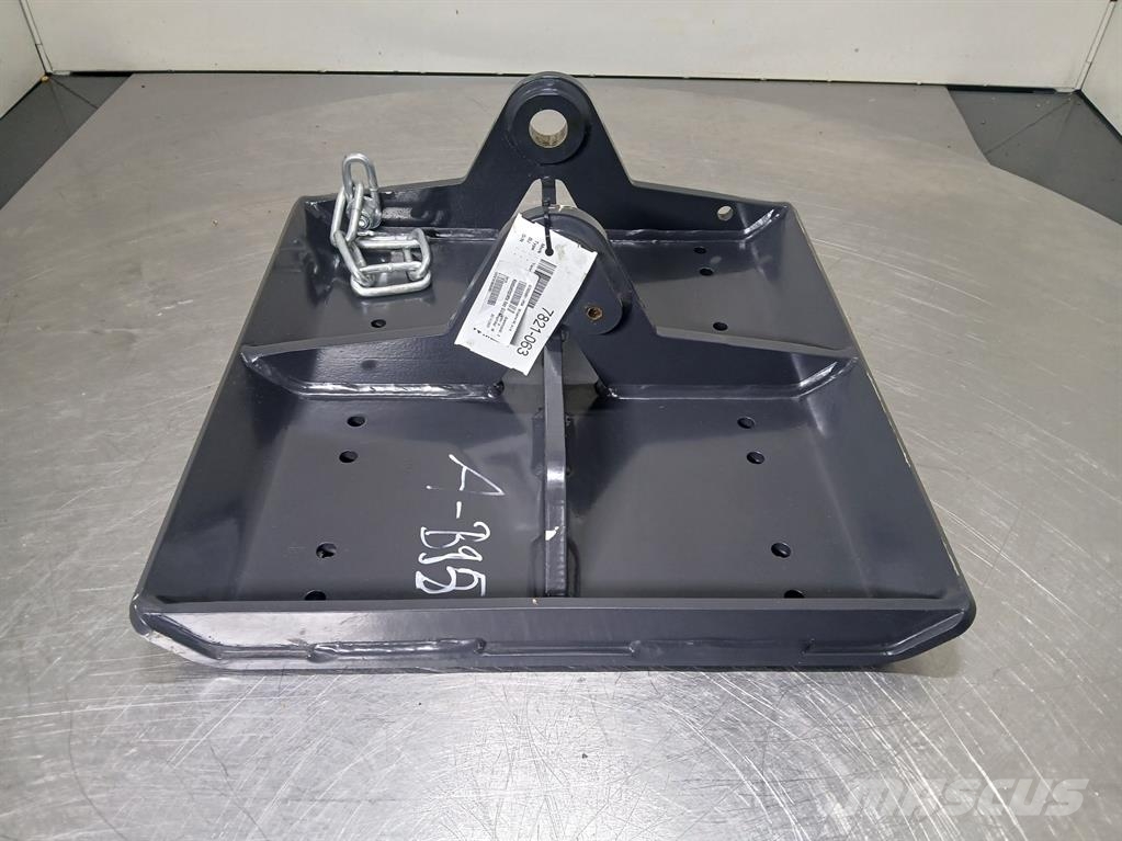 Terex TW95-6238204001/0238204001-Outrigger/Pratzen Chassis and suspension