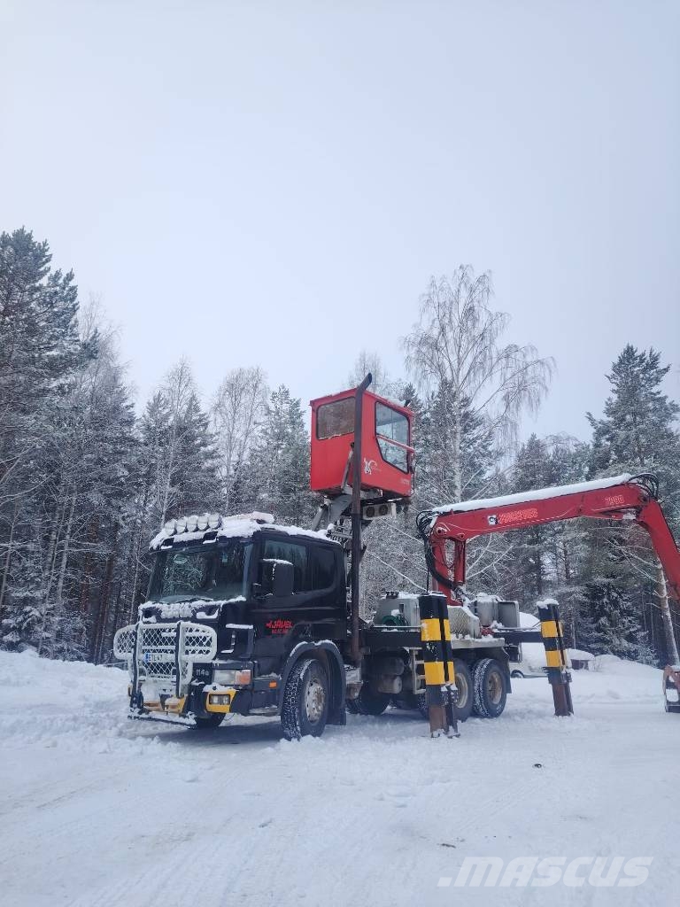 Scania P 114 Lastausauto Crane trucks