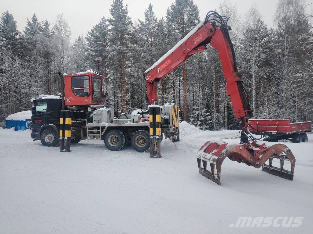 Scania P 114 Lastausauto Crane trucks