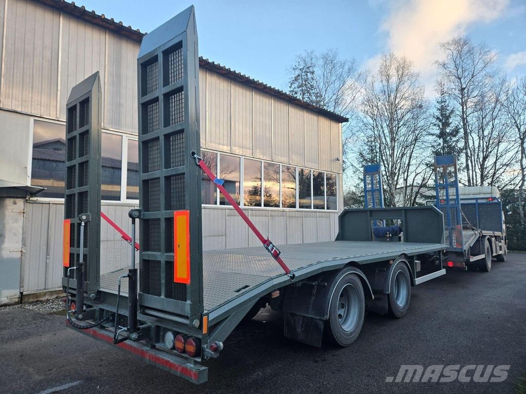 Fliegl NEW SUPERSTRUCTURE + VINCH ローローダー