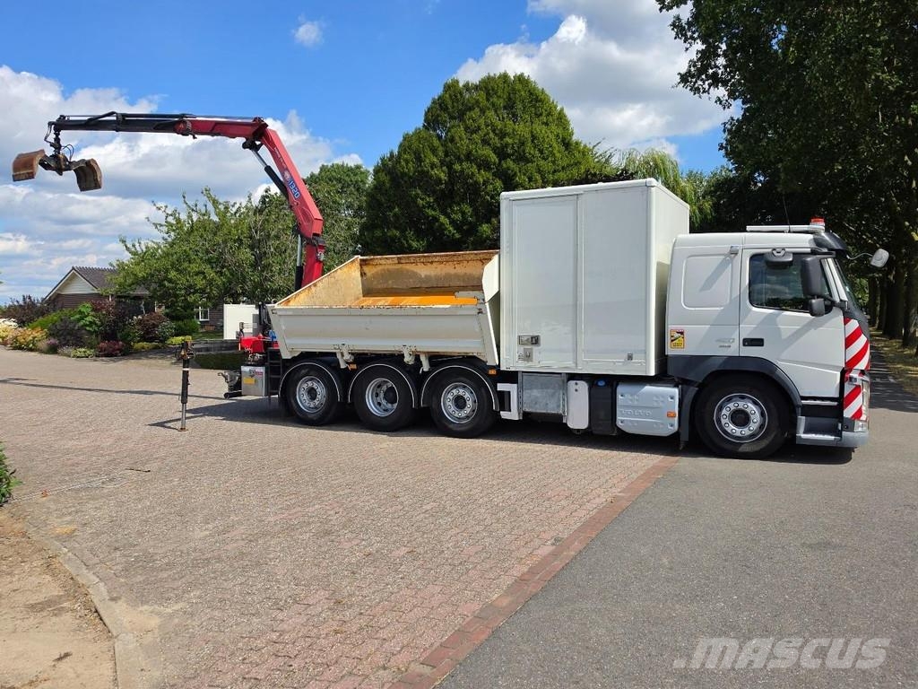 Volvo FM420 2x CRANE/TIPPER EURO6!!2030 ZERO EMISSION!!W Savivarčių priekabų vilkikai