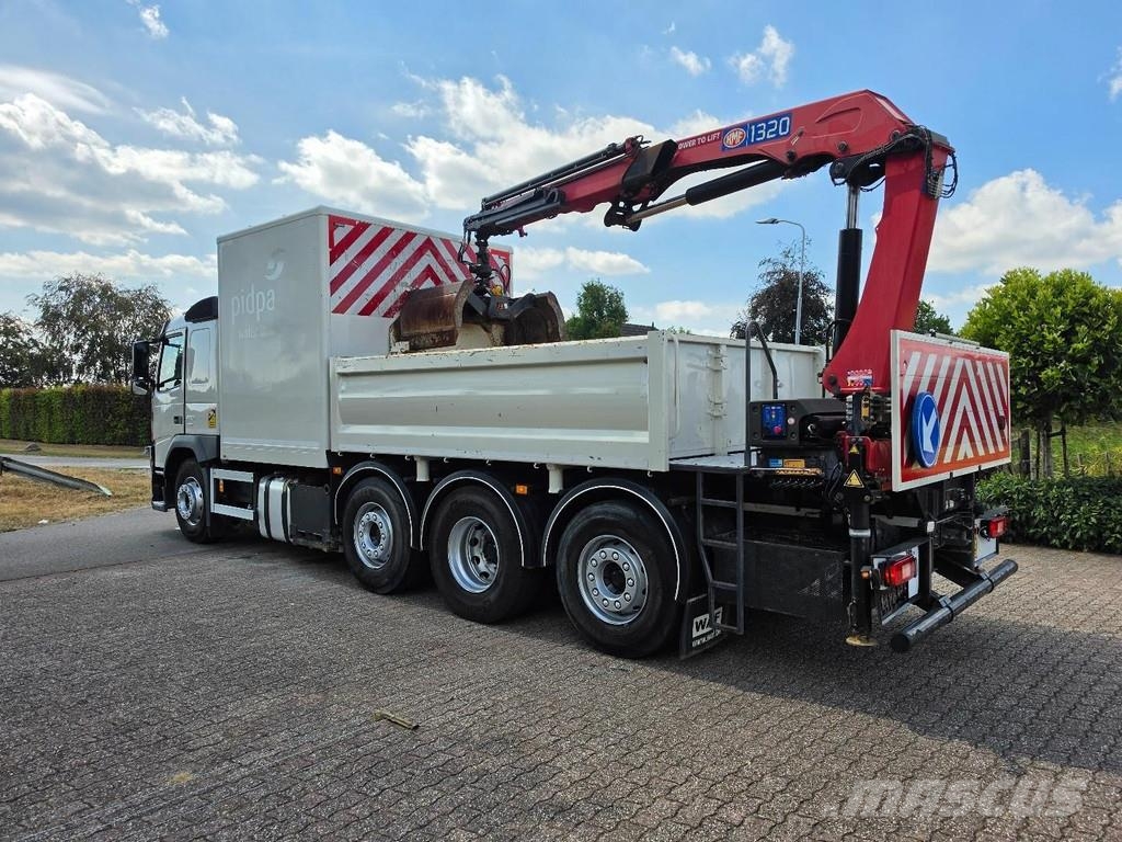 Volvo FM420 2x CRANE/TIPPER EURO6!!2030 ZERO EMISSION!!W Savivarčių priekabų vilkikai