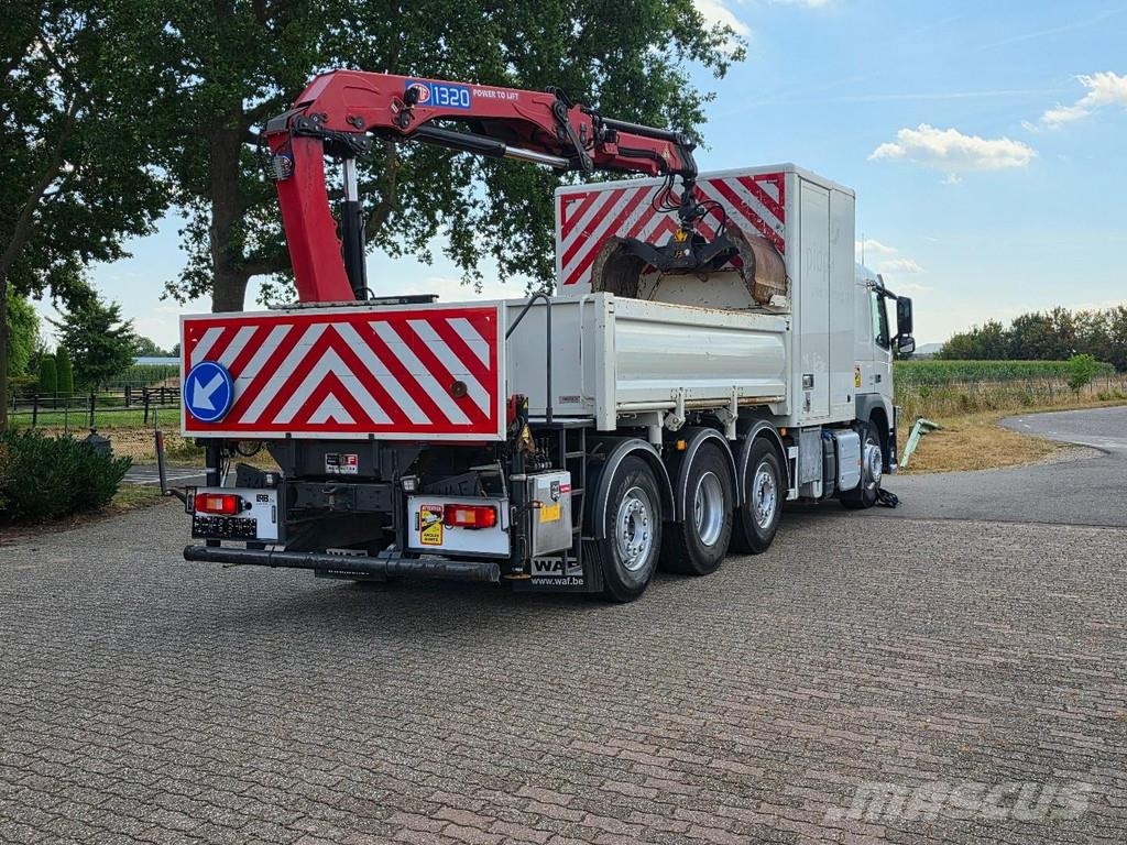 Volvo FM420 2x CRANE/TIPPER EURO6!!2030 ZERO EMISSION!!W Savivarčių priekabų vilkikai