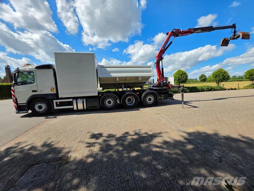 Volvo FM420 2x CRANE/TIPPER EURO6!!2030 ZERO EMISSION!!W Savivarčių priekabų vilkikai