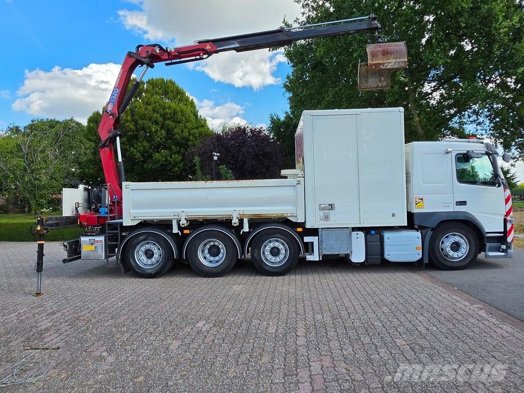 Volvo FM420 2x CRANE/TIPPER EURO6!!2030 ZERO EMISSION!!W Savivarčių priekabų vilkikai