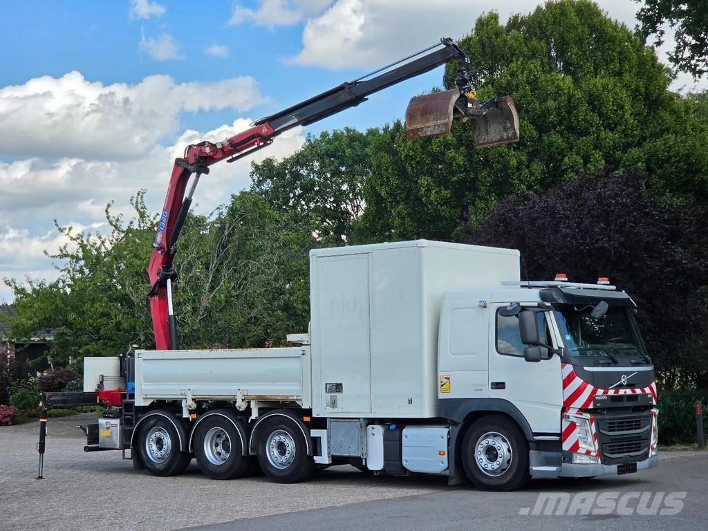 Volvo FM420 2x CRANE/TIPPER EURO6!!2030 ZERO EMISSION!!W Savivarčių priekabų vilkikai