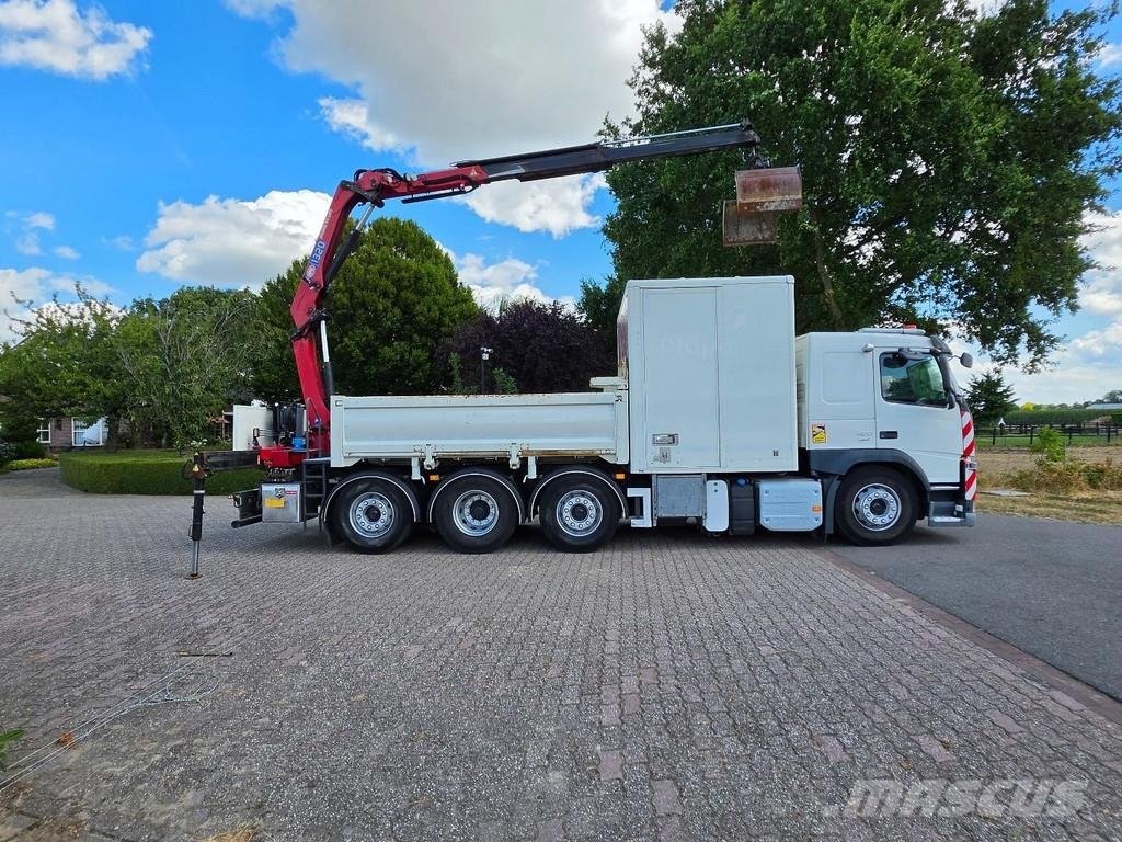 Volvo FM420 2x CRANE/TIPPER EURO6!!2030 ZERO EMISSION!!W Savivarčių priekabų vilkikai