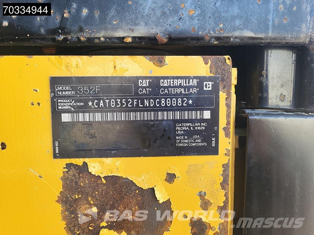 CAT 352 F Rupsgraafmachines