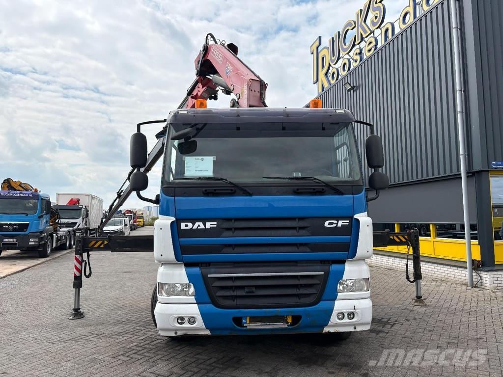 DAF CF 85.410 + FASSI F365A - 6X EXT. + REMOTE + 6X2 + Kranen voor alle terreinen