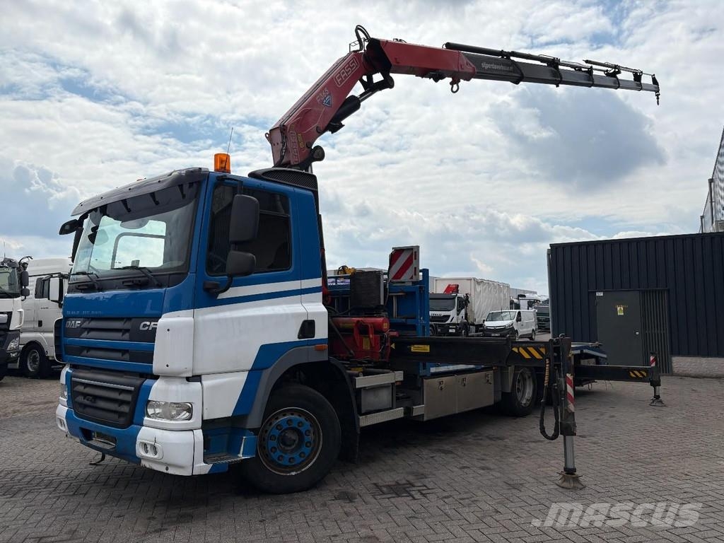 DAF CF 85.410 + FASSI F365A - 6X EXT. + REMOTE + 6X2 + Kranen voor alle terreinen