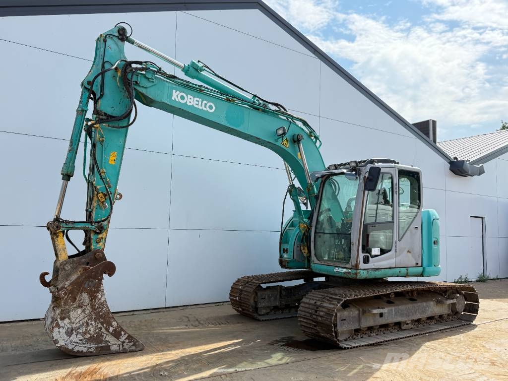 Kobelco SK135SR - Quick Coupler / Automatic Greasing Rupsgraafmachines