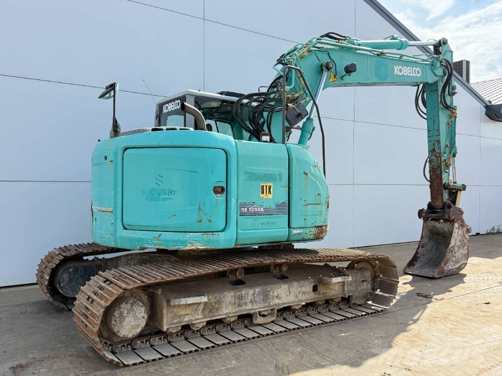 Kobelco SK135SR - Quick Coupler / Automatic Greasing Rupsgraafmachines