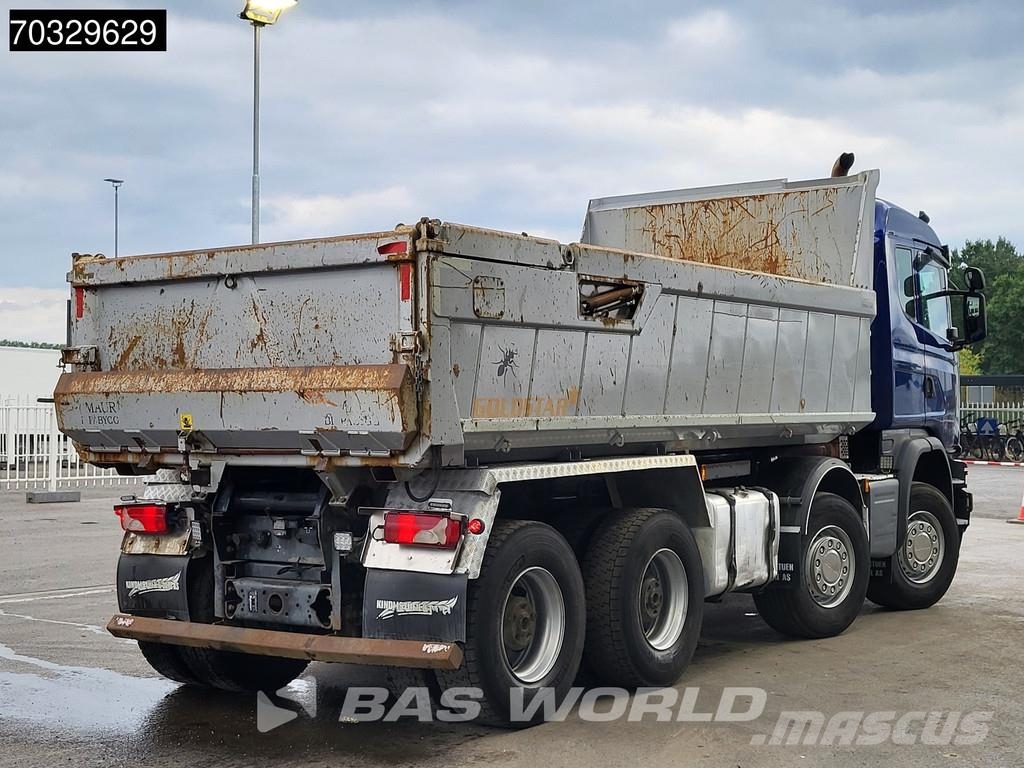 Scania G490 G 8X4 12m3 tipper Steelsuspension Big-Axle Re Camion benne