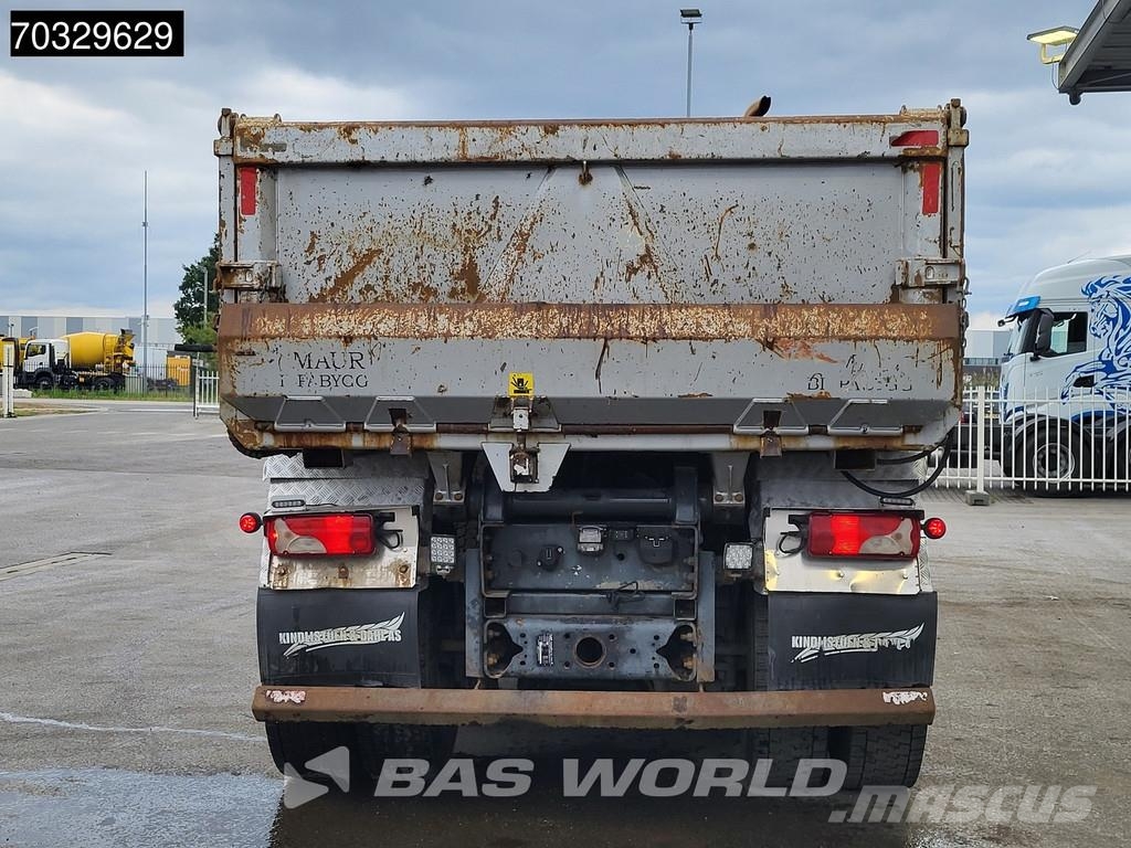 Scania G490 G 8X4 12m3 tipper Steelsuspension Big-Axle Re Camion benne