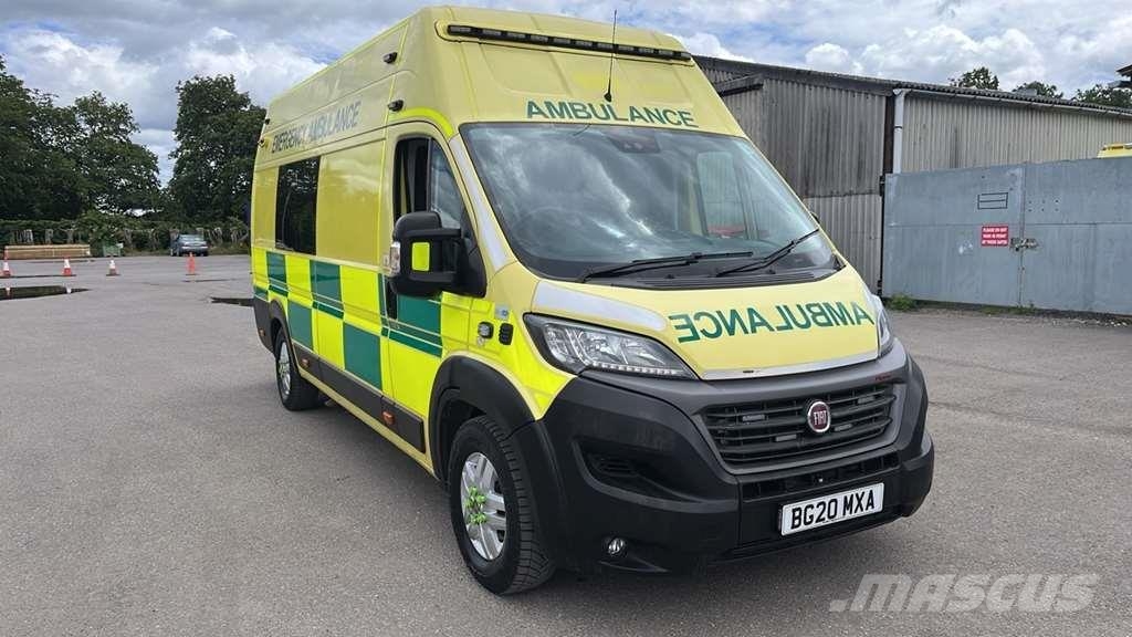 Fiat Ducato A&E Fiat Ducato A&E Box Body with Stryker P Sanitky
