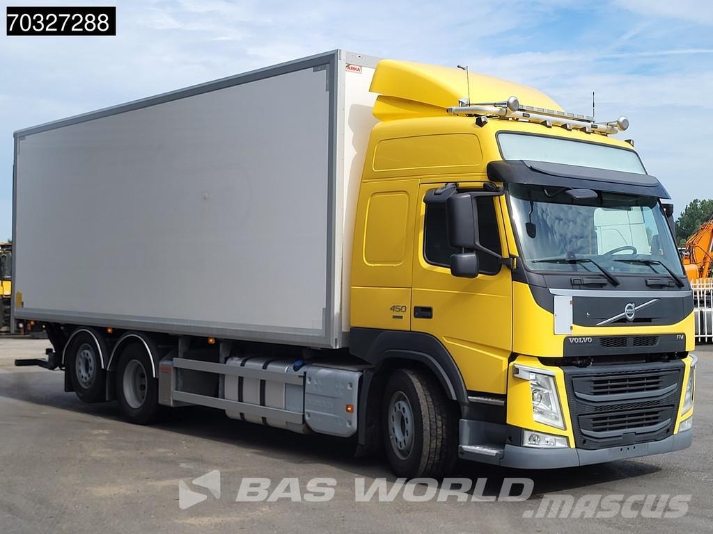 Volvo FM 450 FM 6X2 7,63m Box Retarder Full Air 2t Tailg Camiones con caja de remolque