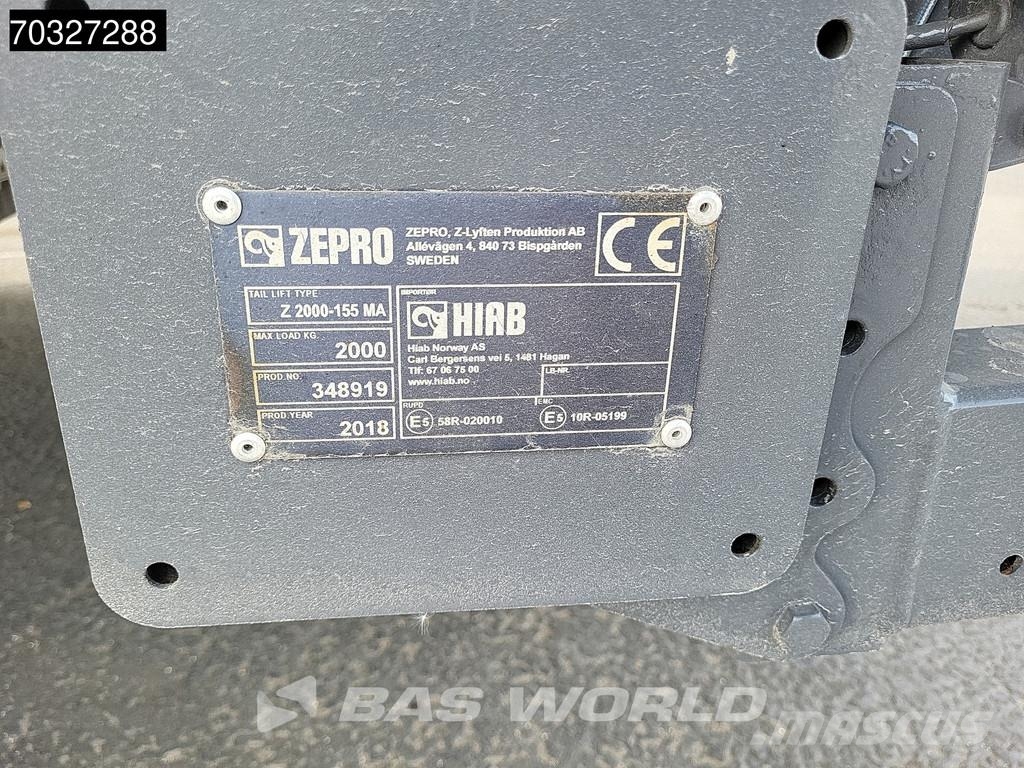 Volvo FM 450 FM 6X2 7,63m Box Retarder Full Air 2t Tailg Camiones con caja de remolque
